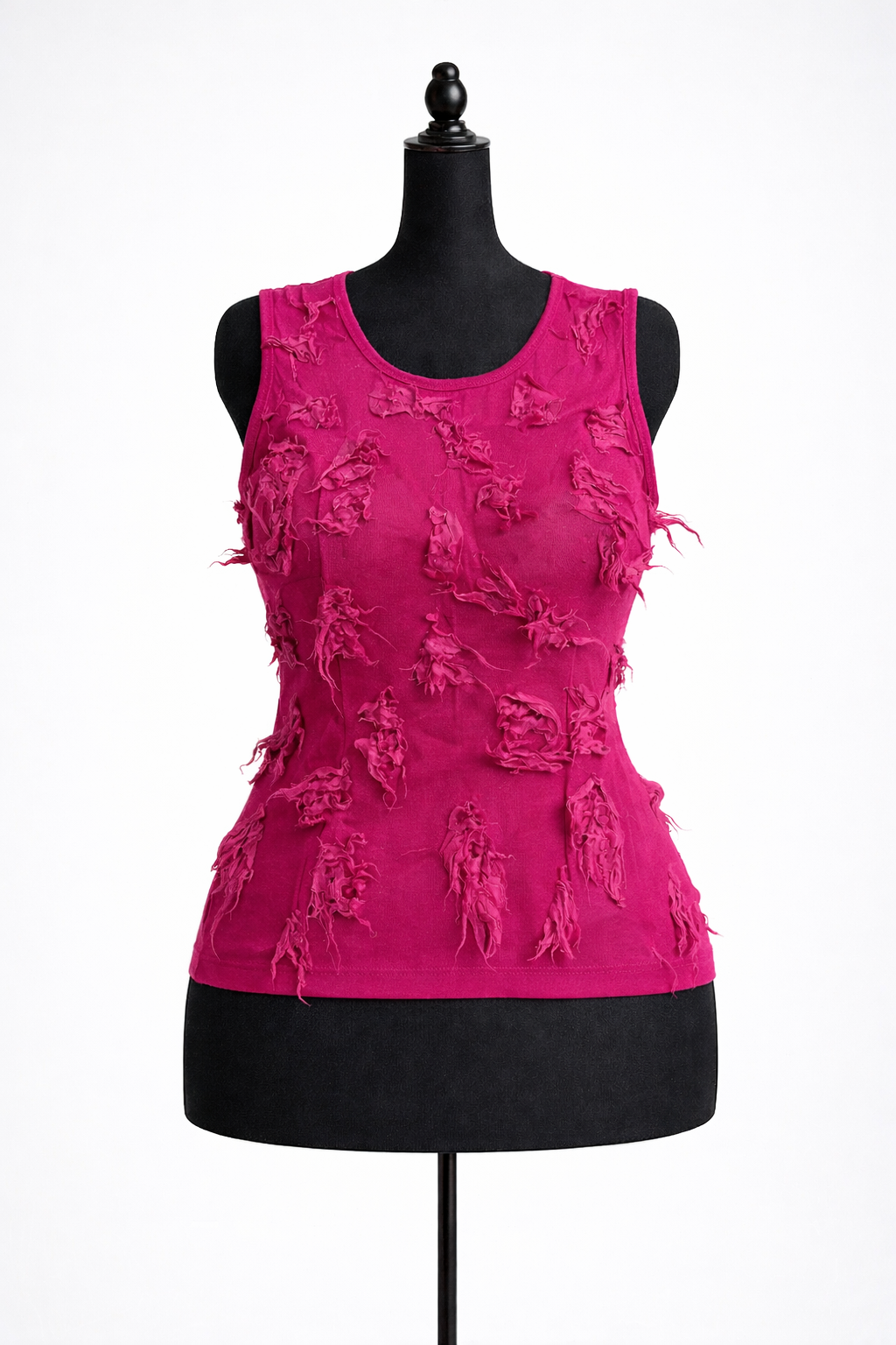 Wolford Fuchsia Sleeveless Top, Size Small