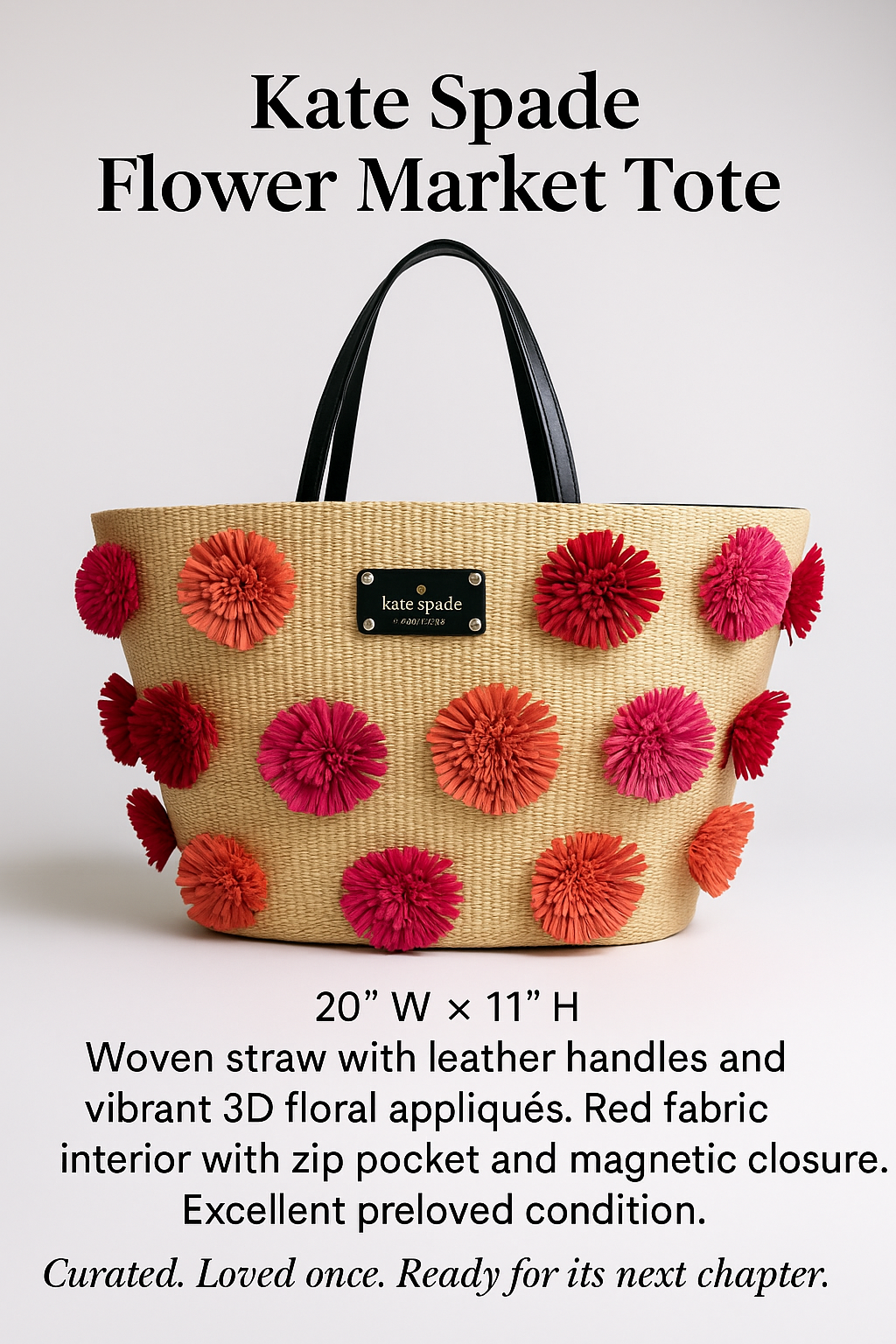 Kate Spade Flower Market Tote