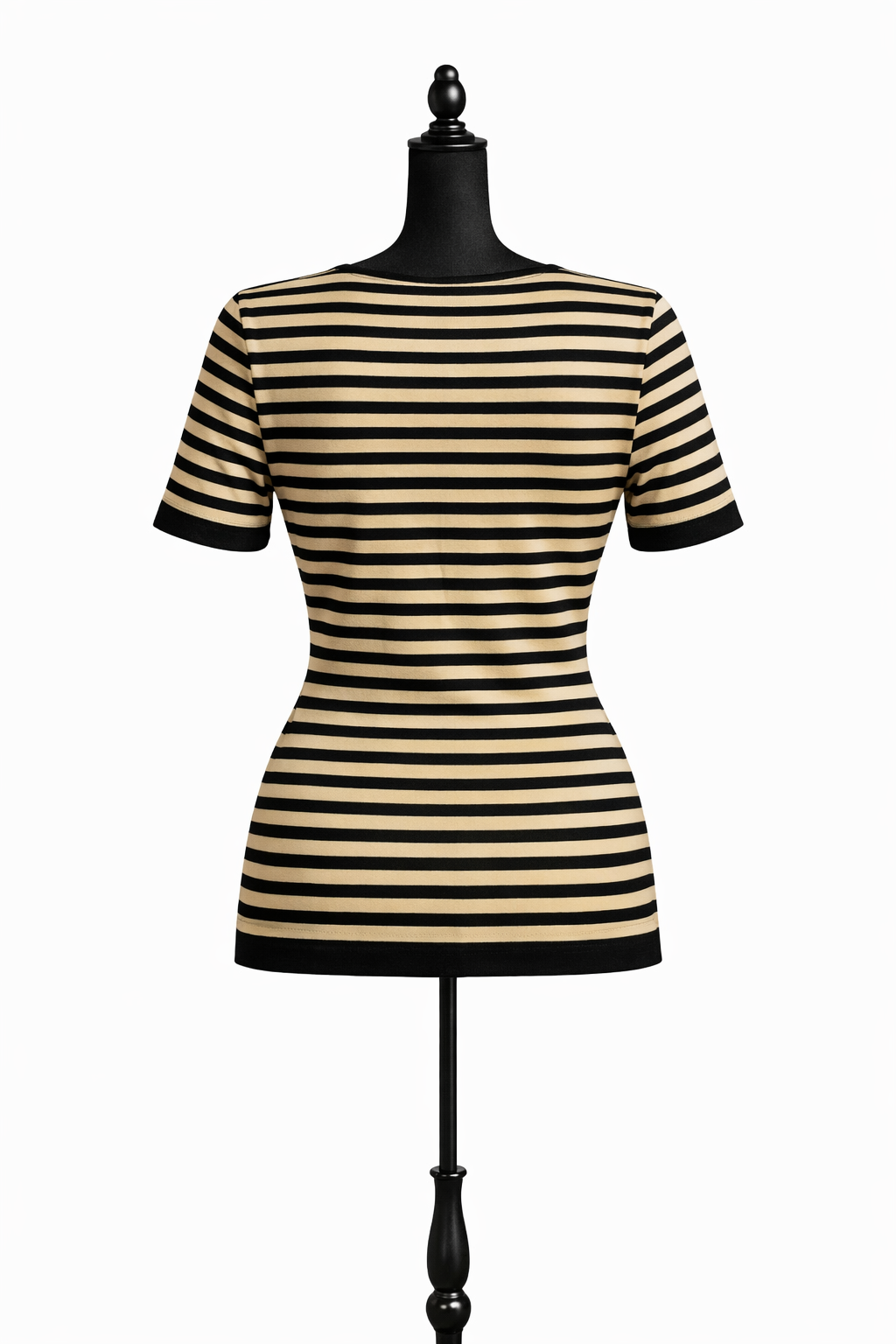 Wolford Striped Fitted Top, Size XS/S