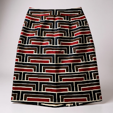 Kate Spade Geometric Print Pencil Skirt – Size 0 (XS)